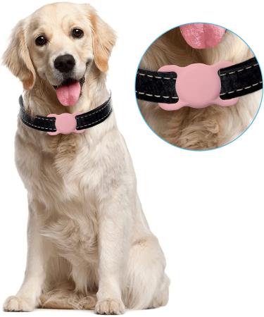 2 Pack Bouertou Apple AirTag Locator Cover GPS Cases - Anti-Loss Tracker for Pets, Kids, and Elderly - Avocado Pink - Buy Online on GoSupps.com