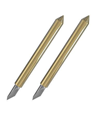 2 PCS Premium Fine Point Blade for Cricut Explore Air 2/3, Maker - Original Version Grey | Replacement Cutting Blades for Thinner Materials - Buy Online on GoSupps.com