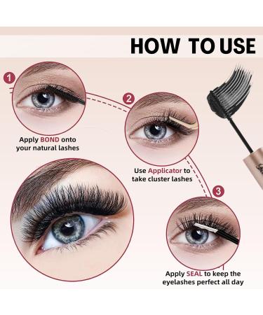 Beautfave Lash Bond & Seal Eyelash Glue for DIY Extensions - Waterproof, Super Strong Hold 48-72 Hours - Buy Online on GoSupps.com