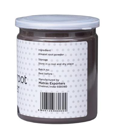Alkanet Root Powder 10oz - 100% Natural Colourant for Soap Making | Gorgeous Color Shades | Ratanjot Root Powder by Yogis Gift  - Buy Online on GoSupps.com