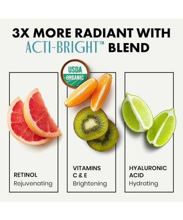 Eclat Skincare Hyaluronic Acid Face Cream Hyaluronic Acid with Retinol, Vitamin C & E oisturizer, Hyaluronic Acid - 1.7 Fl Oz - Buy Online on GoSupps.com