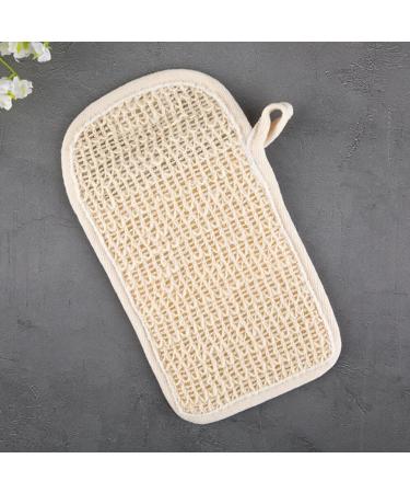 Natural Soap Bags for Soap Bars - 2PCS Exfoliating Cotton-Linen Pouch & Shower Scrubber - Buy Online on GoSupps.com