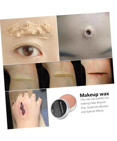 Beaupretty 2pcs Cosplay Costume Makeup Kit - Blood Scar Wax & Fake Eye Blood for Halloween | International Shipping Available - Buy Online on GoSupps.com