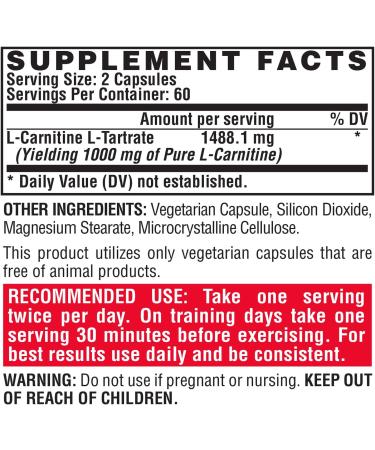 Nutrex LIPO-6 Carnitine - Boost Energy & Fat Loss - 120 Capsules - Buy Online on GoSupps.com