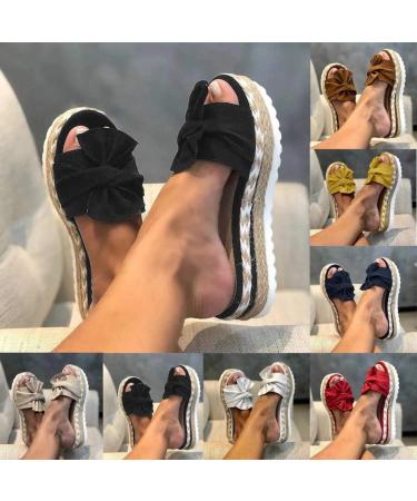 Buy Creev Women s High Heel Sandals | Stylish Summer Loop Knot Slippers | Casual Beach & Outdoor Footwear - Buy Online on GoSupps.com