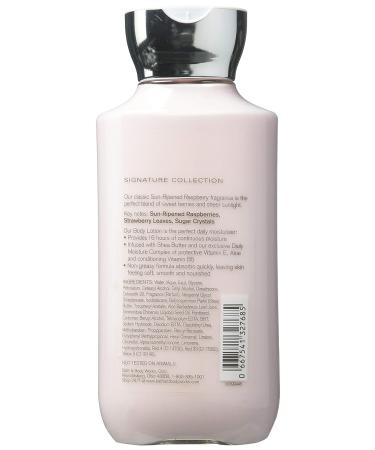Bath & Body Works Sun-ripened Raspberry Body Lotion 8oz - Shea & Vitamin E Infused - Buy Online on GoSupps.com
