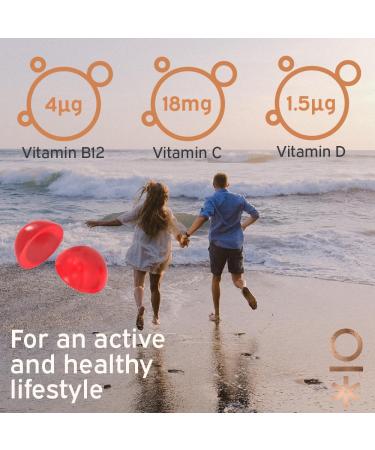 Nutriburst Multivitamins Gummy- Liposomal C B5 B6 B12 D, 60 Gummies - Plant Based, Sugar Free Supplement - 1 Month Supply for Health & Vitality - Vegetarian & Vegan Friendly - Buy Online on GoSupps.com