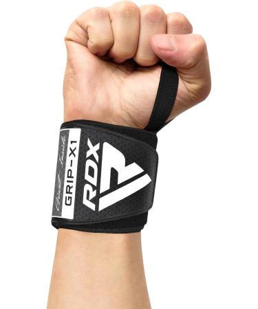 RDX 45cm Wrist Bandages - Strength Training & Weightlifting Support for Men | IPL UPA Approved Fitness Wraps - Buy Online on GoSupps.com