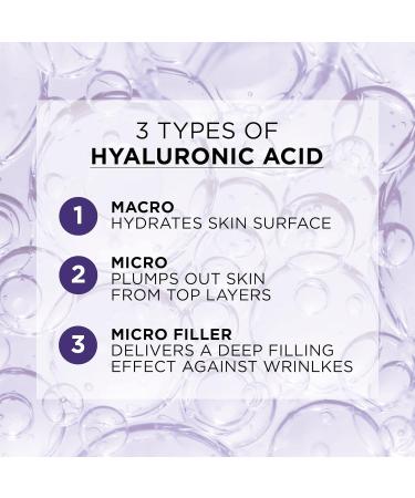 L'Oreal Paris Revitalift Filler + Hyaluronic Acid Anti-Wrinkle Day Cream SPF 50 50ml - Pack of 1 - Buy Online on GoSupps.com