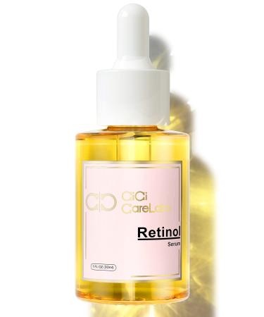 Retinol Serum for Face, Anti-Wrinkle Serum with 1% Retinol(HPR), CiCi CareLabs Anti-Aging Retinol Serum Visibly Reduce Wrinkles, Face Serum for Skin Brightening and Smoothing Fine Lines, 2022 New Formula 1 Fl Oz (Pack of 1)
