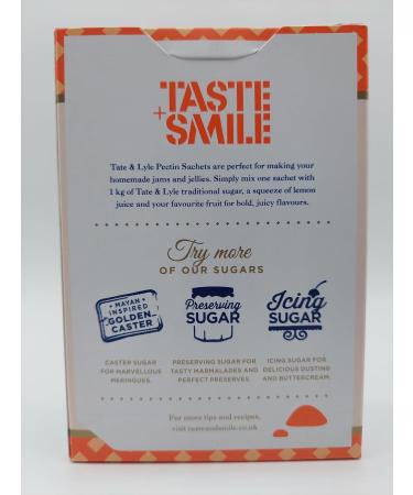Tate & Lyle Pectin Sachets Bundle With Mollymae Bookmark - 6 Sachets (48g) - Buy Online on GoSupps.com