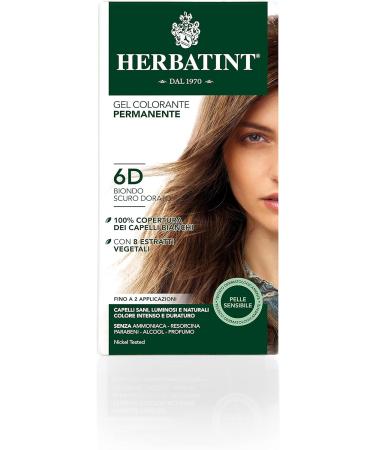 Herbatint 6D Dark Golden Blonde Hair Dye - Natural & Long-Lasting Color - Buy Online on GoSupps.com