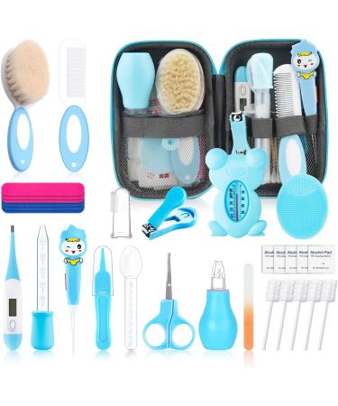 POPYJAN Baby Healthcare and Grooming Kit | 36PCS Safety Care Set for Newborns | Blue-18pcs Nursery Health Set - Buy Online on GoSupps.com