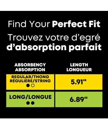 U by Kotex Balance Daily Wrapped Panty Liners for Women (Previously 'Barely There') Light Absorbency Long 90 Count (Packaging May Vary) - Buy Online on GoSupps.com