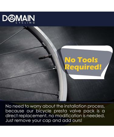 Presta Valve Cap 28-Pack - Multi-Color Anodized Aluminum Bike Tire Caps - Buy Online on GoSupps.com