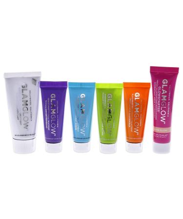 GLAMGLOW Glow Essentials Travel Set - SUPERMUD GLOWSTARTER GRAVITYMUD & More | International Shipping - Buy Online on GoSupps.com