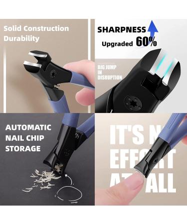 Anti Splash Nail Clippers for Men Women Toe Nail Clipper Heavy Duty Nail Clippers for Household Manicure Shop Use 9 * 5.3cm Fingernail Clippers - Buy Online on GoSupps.com