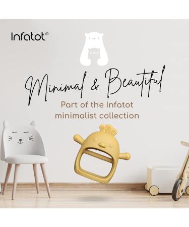 Infatot Mango Teething Mitten for Babies - Silicone Chicken Teether Glove | Prevents Finger Sucking | Teethers for Babies - Buy Online on GoSupps.com