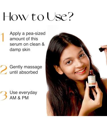 Nourish Mantra Glow Serum | Face Serum | Vitamin C & Vitamin E | No Parabens & Sulphates | Glow serum for oily & dry skin - 30 ml - Buy Online on GoSupps.com