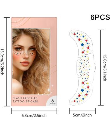 Makeup Plasters Waterproof Temporary Makeup Skin decoration for performances parties women and girls - Buy Online on GoSupps.com