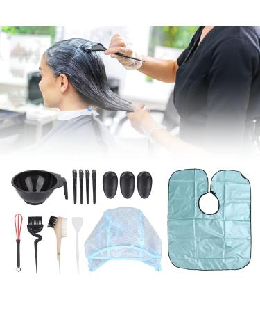 Professional 14pcs Hair Dye Kit - Tint Bowl Stirrer & Bleach Set for Salon Quality Results - International Shipping - Buy Online on GoSupps.com