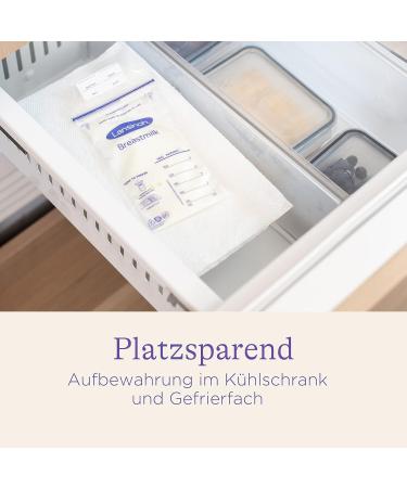 Lansinoh Breast Milk Bags - 75 Pieces for Safe Storage & Freezing - Hygienic & Space-Saving - Ideal for International Shipping - Buy Online on GoSupps.com