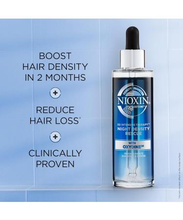 Nioxin System Kit 2 - Cleanse, Condition & Treat Scalp for Thicker Hair - 3 Month Supply + Night Density Rescue Serum - Buy Online on GoSupps.com