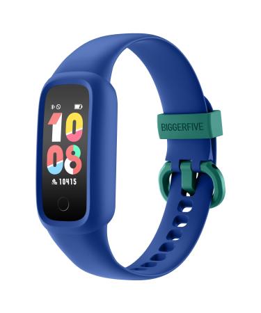 Biggerfive Vigor 2 l Fitness Tracker watch children fitness watch with pedometer pulse clock activity tracker calorie counter and sleep monitor IP68 waterproof children's watch for young girls blue - Buy Online on GoSupps.com