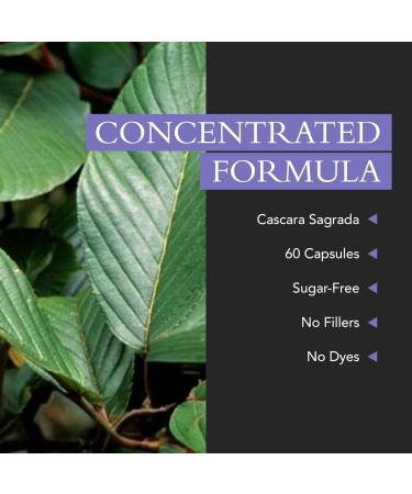 Xtravit Cascara Sagrada Supplement Fast Acting Natural Herbal Laxative Supplements for Men & Women - Ease Constipation & Promote Regularity - Gentle Vegan Non-GMO Gluten-Free 450mg 60 Capsules - Buy Online on GoSupps.com