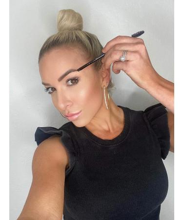 Duo Eyebrow Brush by Madluvv - Professional Angled Brush & Spoolie for Precision Defining & Shaping | Ideal for Makeup Artists & Beauty Enthusiasts | International Shipping Available - Buy Online on GoSupps.com