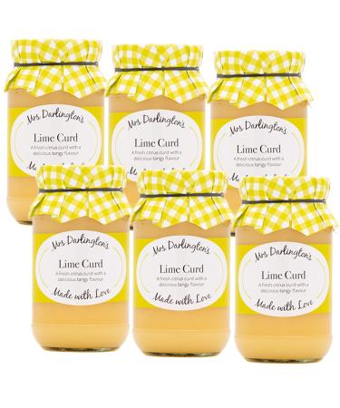 Mrs Darlington's Lime Curd - 320g - Pack of 6