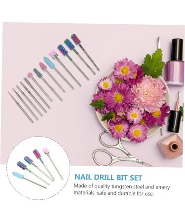 minkissy 1 Nail Drill Set Manicure Grinding Heads Acrylic Nail Drill Bits Nail Polishing Tools Manicure Drill Bits Power Rotary Tools Nail File Bit To Rotate Nail Remover Ceramics Clean - Buy Online on GoSupps.com