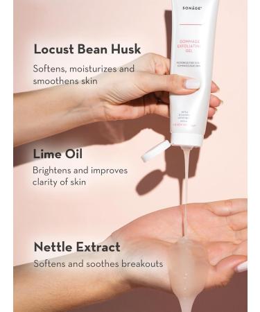 Sonage Gommage Exfoliating Gel - Gentle Face Scrub for All Skin Types | Non-Abrasive Dead Skin Exfoliation - Shop Internationally - Buy Online on GoSupps.com