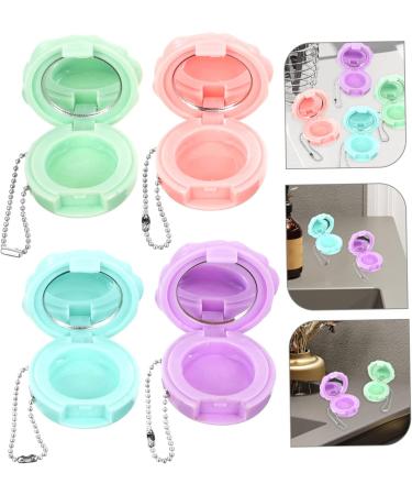 Balacoo 16 Pcs Round Eye Shadow Box Eyeshadow Small Cosmetic Jar Eyelash Storage Case Mini Travel Empty - Buy Online on GoSupps.com