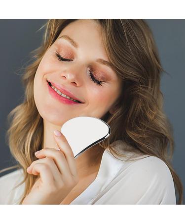 Shop Premium Stainless Steel Gua Sha Tool | Metal Gua Sha for Jaw Shaping & Swelling Reduction | Perfect Skin Care Gift - Buy Online on GoSupps.com