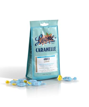 Buy Leone Sugar-Free Aniseed Sweets - Gluten-Free & Vegan - 2 Bags of 125g Hard Candy - International Shipping - Buy Online on GoSupps.com