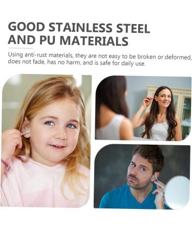 FRCOLOR 3 Sets Earpick & Blackhead Extractor | Silicone Ear Wax Picker & Pimple Tool Best Cleanser for Adults - Buy Online on GoSupps.com