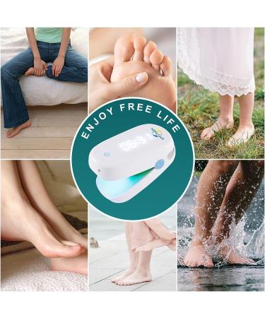 Touchscreen Nail Fungus Laser Treatment Device - Targets Damaged Toenails - Onychomycosis Treatment - Buy Online on GoSupps.com