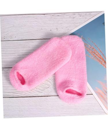 minkissy 1 Pair Moisturizing Socks Skin Softening Socks Rough Heel Socks Dead Skin Socks Heel Repair Socks Moisturizing Heel Socks Heel Anti-Crack Socks Gel Socks Ankle Socks Boots Spa 21.5X8.5cm - Buy Online on GoSupps.com