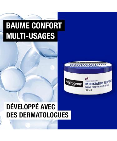 Neutrogena | Baume Confort Multi-Purpose Hydration Deep (300 ml jar) Moisturizing balm with Norwegian formula Face and body balm for dry skin - Buy Online on GoSupps.com