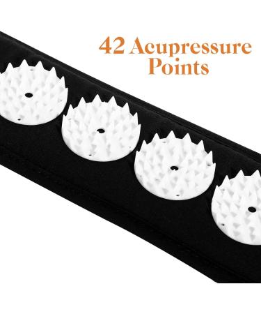 VALICLUD Head Acupressure Wrap - Acupuncture Massage Belt & Pressure Point Mat for Muscle Relaxation - International Shipping Available - Buy Online on GoSupps.com