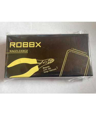 Robbx PROFIAL NAILLAND | Head Cutter for Strong Toenails & Thick Nails | Foot Care Tool with Soft Handle & Stable Leather Case | International Shipping Available - Buy Online on GoSupps.com