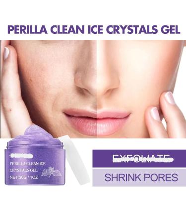 Pore Refining & Skin Brightening Cleaning Ice Crystal Gel - Deep Cleanse Minimize Pores Reduce Acne Blackheads & Whiteheads For Smooth Skin(1PCS) - Buy Online on GoSupps.com