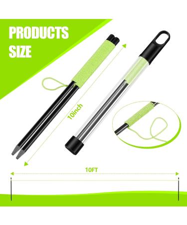 2-Piece Golf Putting Aid String with Pegs for Alignment and Training - Indoor Practice Guide Line for Perfect Putting - Green - Buy Online on GoSupps.com