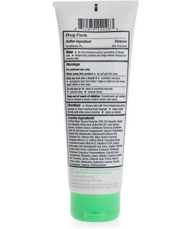 Thera Dimethicone Body Shield Cream - Moisturizing Solution for Dry, Sensitive, Chapped Skin - Lavender-Scented 4oz Tube - 1 Count - Buy Online on GoSupps.com
