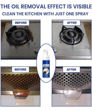Imgjsx Heavy-Duty Kitchen Foaming Degreaser & Cleaner KitcheFoam Cleaner Japanese Multi-Purpose Cleaner Spray All-Round Kitchen Cleaning Foam (2pcs) - Buy Online on GoSupps.com
