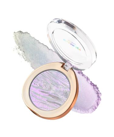 CHARMACY Chameleon Glitter Highlighter Makeup Palette Shimmer Cream Contour Face Brightening Illuminator Highlighter Long Lasting Cruetly-Free 603 #603 4.20 g (Pack of 1)