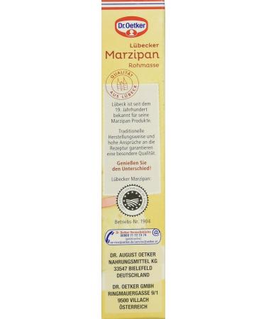 Dr.Oetker L beck Marzipan Raw Mass 200g | 53% Almonds | Vegan Baking & Decorating | Quality from L beck - Buy Online on GoSupps.com