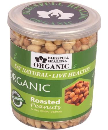 Blessfull Healing Organic Natural Vegan Honey Roasted Peanuts Crunchy Healthy Snacks 250 Gram - Buy Online on GoSupps.com