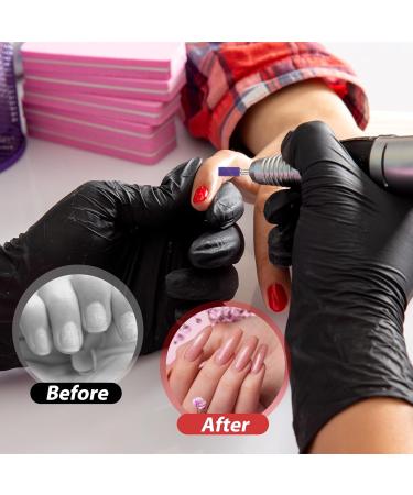 Qianyu 81 Piece Sanding Sleeves Sanding Caps Set Professional Nail Cutter Attachment Nail Sanding Bit Fine Grain Coarse Sanding Belts with Mandrel Bit for Manicure Pedicure White Black Purple Pink - Buy Online on GoSupps.com